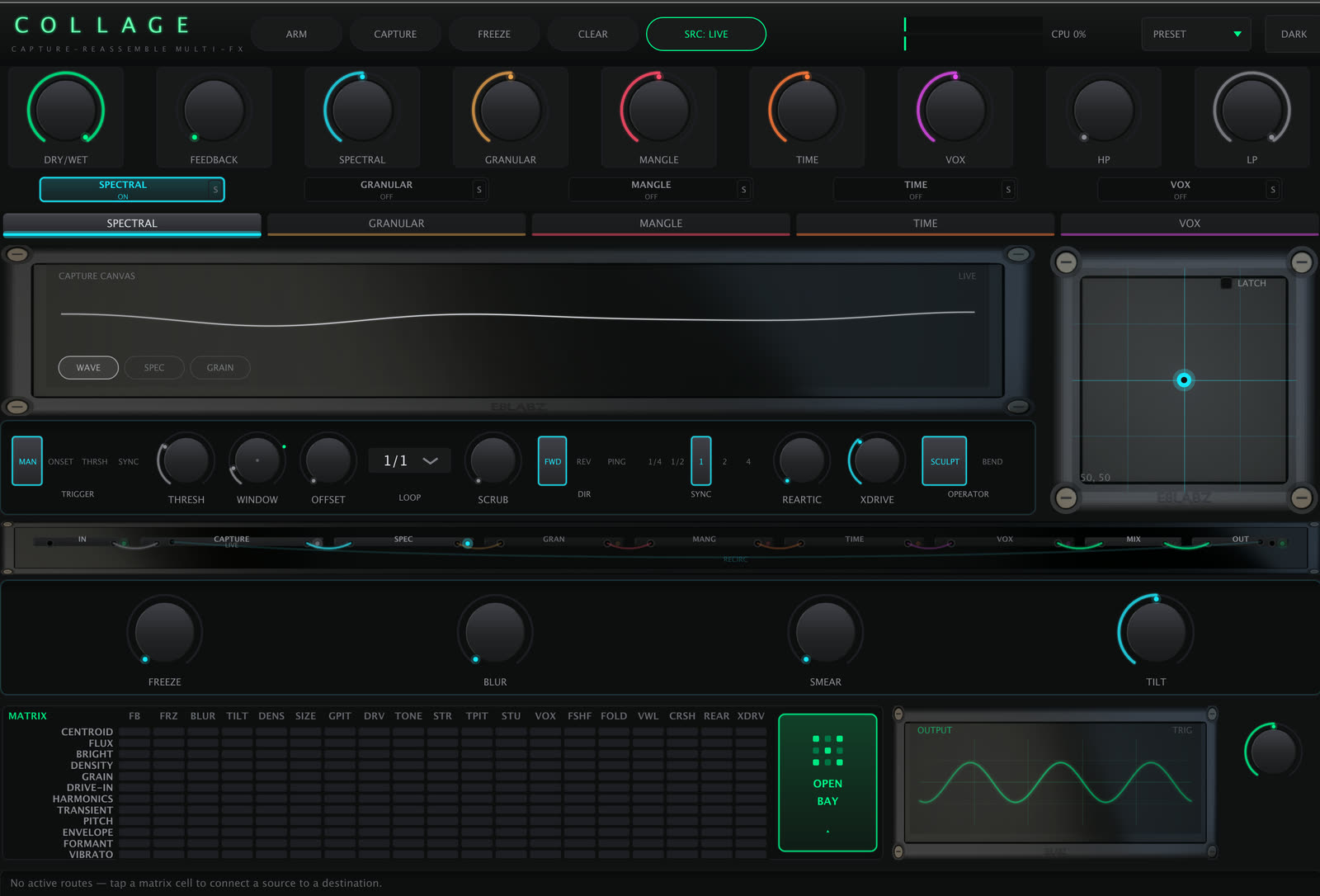 Collage plugin interface